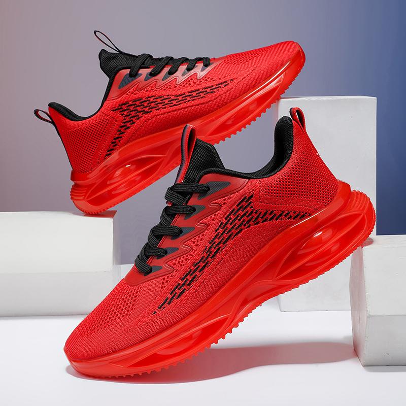 YRZL 2025 Mens Athletic Sneakers Lightweight Breathable Comfortable Walking Shoes Non Slip Tennis Sports Running Shoes for Men