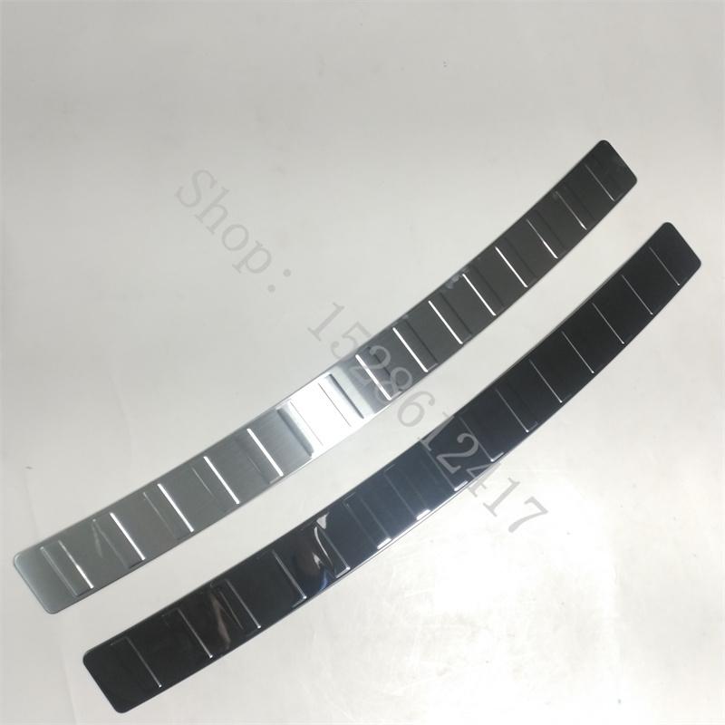 Pour VW/Volkswagen T-ROC TROC 2018 ~2024 Accessoires de Voiture Protecteur de Pare-chocs Arrière Seuil Bande de Protection de Coffre Garniture coussinets de pare-chocs de voiture