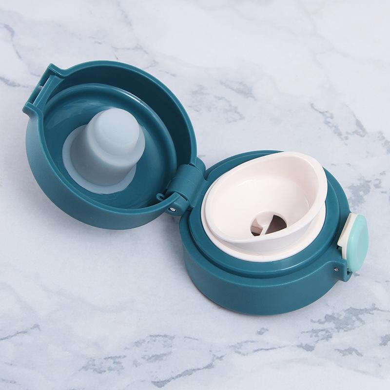 Thickened 304 Stainless Steel Pea Cup Outdoor Portable Pocket Cup Student Female Bouncing Cup Double Water Cup Thermos Cup