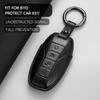 Leather Car Key Cover Case Protection Shell Keychain for BYD Tang EV600 Han EV Yuan ATTO 3 Song PLUS Pro MAX DMI Qin Dolphin