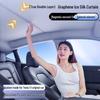 Graphene Sunroof Sunshade for Tesla Model Y/3: Heat Insulation & Light Blocking