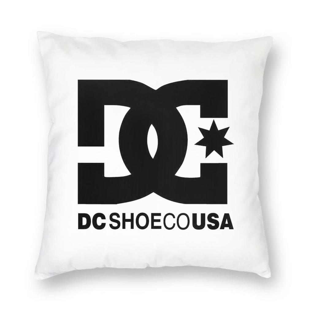 DC Shoe Co Fronha Quadrada Capa de Almofada Almofada de Encosto para Casa Quarto Carro