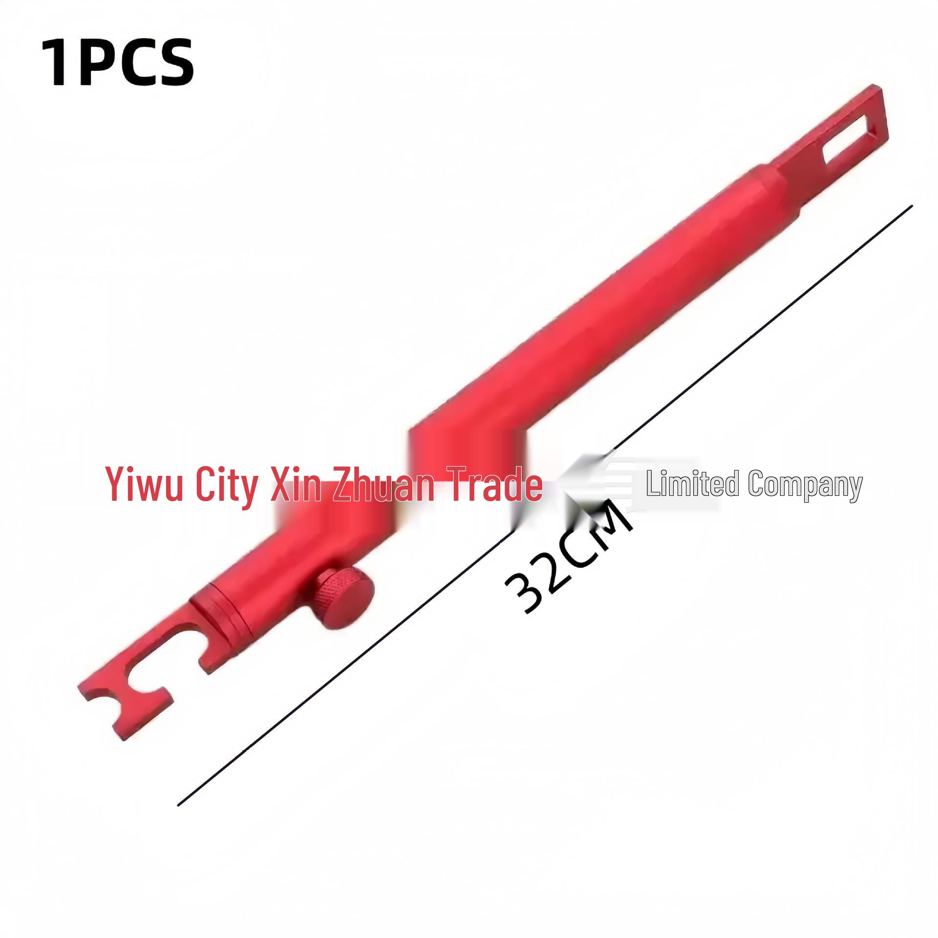 Car Door Bracket Retractable Support Rod Repair Tool красный