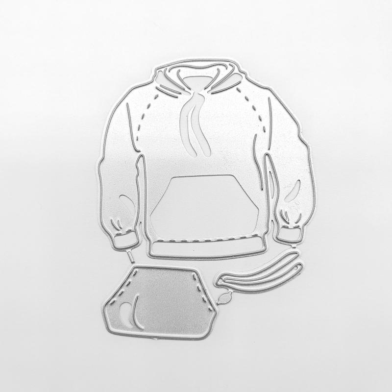 Children Hoodie Metal Cutting Dies Handmade Crafts DIY Scrapbooking Embossing Supplies for Children Kids Girls