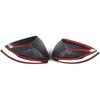 2PCS Car Rearview Mirror Cover Trims Compatible with Mercedes Benz C E S GLC Class W205 W213 X253 W222 Car Exterior Door Side Rear View Mirror