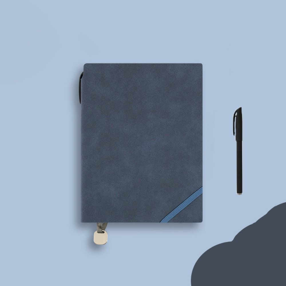 100sheets A5 Notebook Diary Meeting Minutes Book Portable Retro Notebook Students