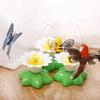 1PCS Electric Butterfly Birds Cat Toy Shake Rotating Flying Automatic Humming Bird Intelligence Training Funny Pet Toys