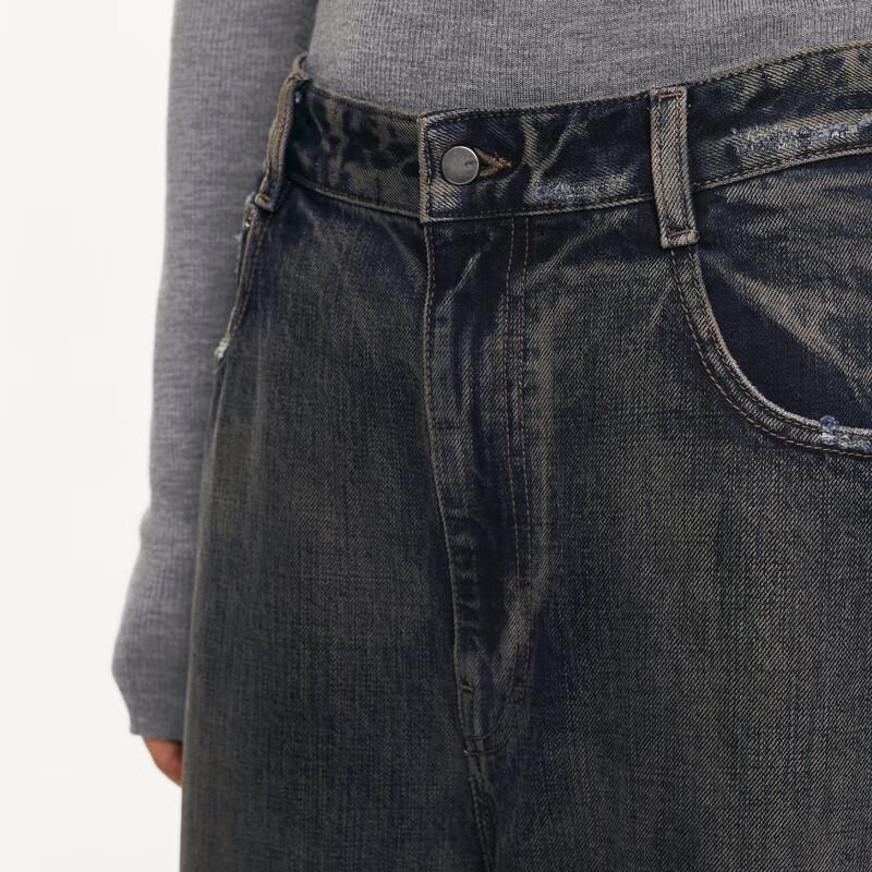 JNBY 2024 Autumn Wide-Leg Jeans