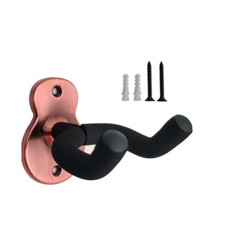 Metal Acoustic Guitar Hanger Hook Wall Mount Non-slip Holder Stand For Electric Guitar Ukulele