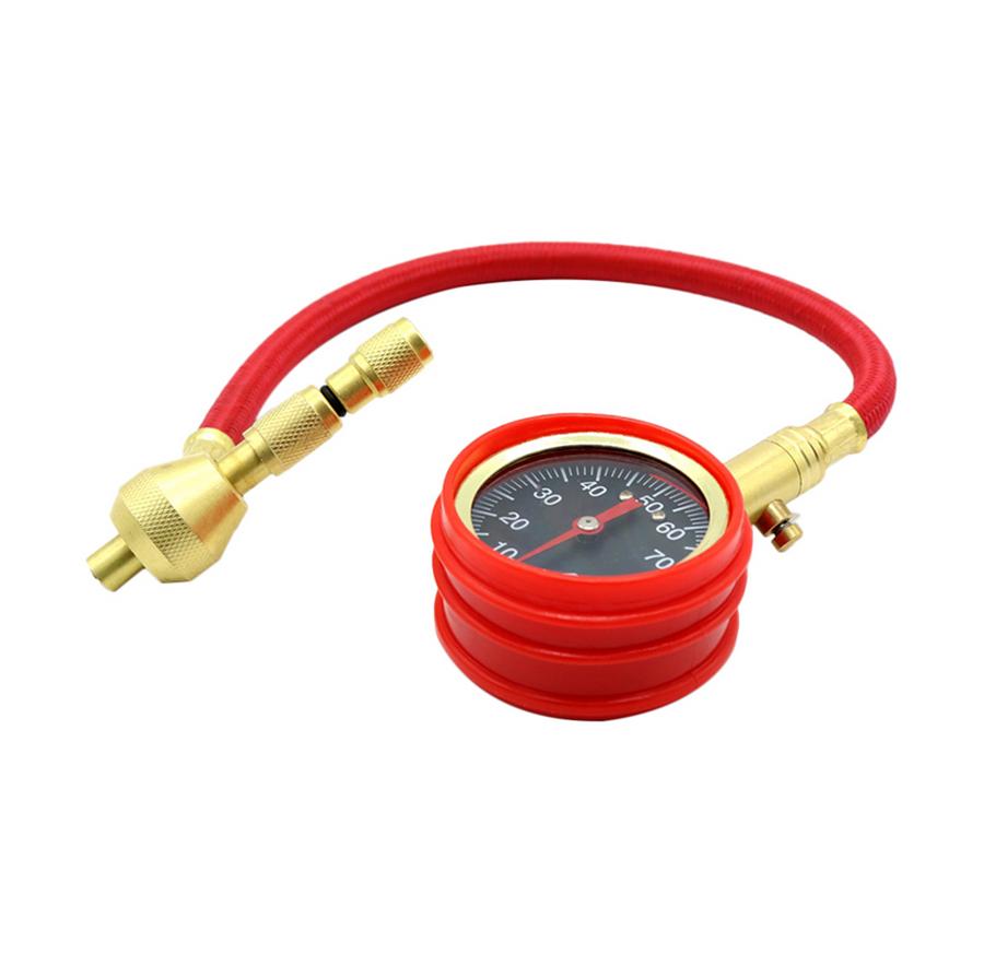 0-75PSI Tyre Deflator Rapid Tire Air Pressure Gauge Pointer Type Dial Valve Tool