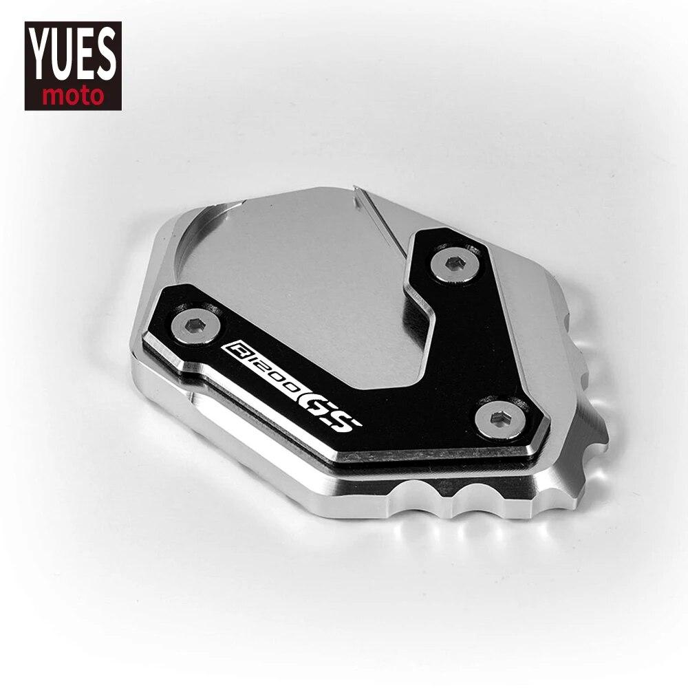 Motorcycle Accessories CNC Side Stand Enlarge Extension Kickstand For BMW R1200GS LC 2013 2014 2015 2016 2017 2018  LC ADV