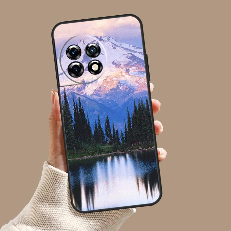 Nature Forest Mountain Case For OnePlus 12R 10R 9R 10T 8T 8 9 10 Pro 11 12 OnePlus Nord CE 2 3 Lite N10 N20 Cover