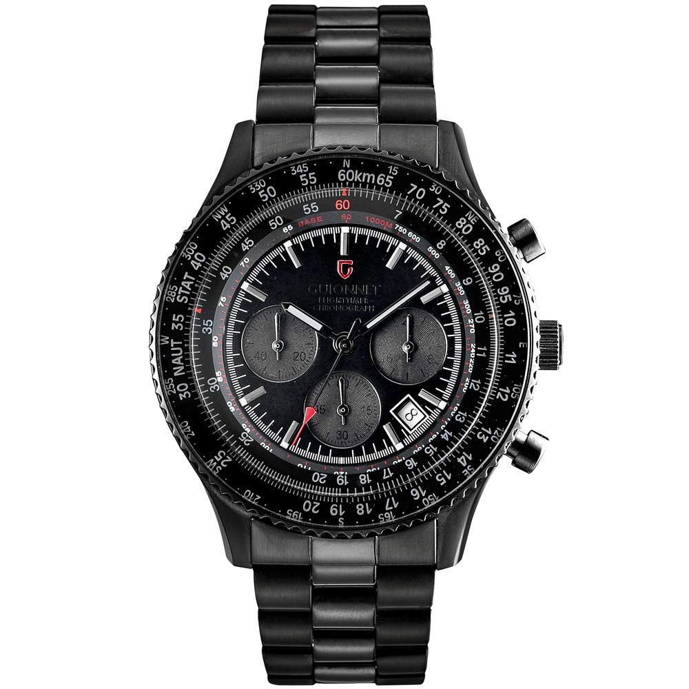 

Часы Gionne Flight Timer Pilot Хронограф FT42BBO День отца
