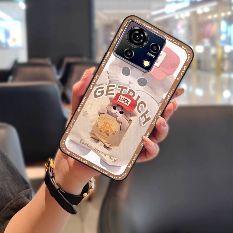 Graffiti Fashion Design Phone Case For ZTE Blade V50 Vita Silicone Protective Cute Durable Shockproof TPU Phone Pouch