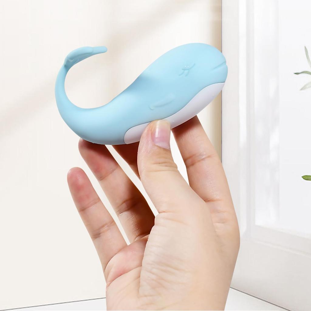 Remote Control Vibrator for Whale Remote Rotor Vibrations Wearable Squirting Clitoral Nipple Electric Vaginal Training for Outdoor Remote Soft Adult