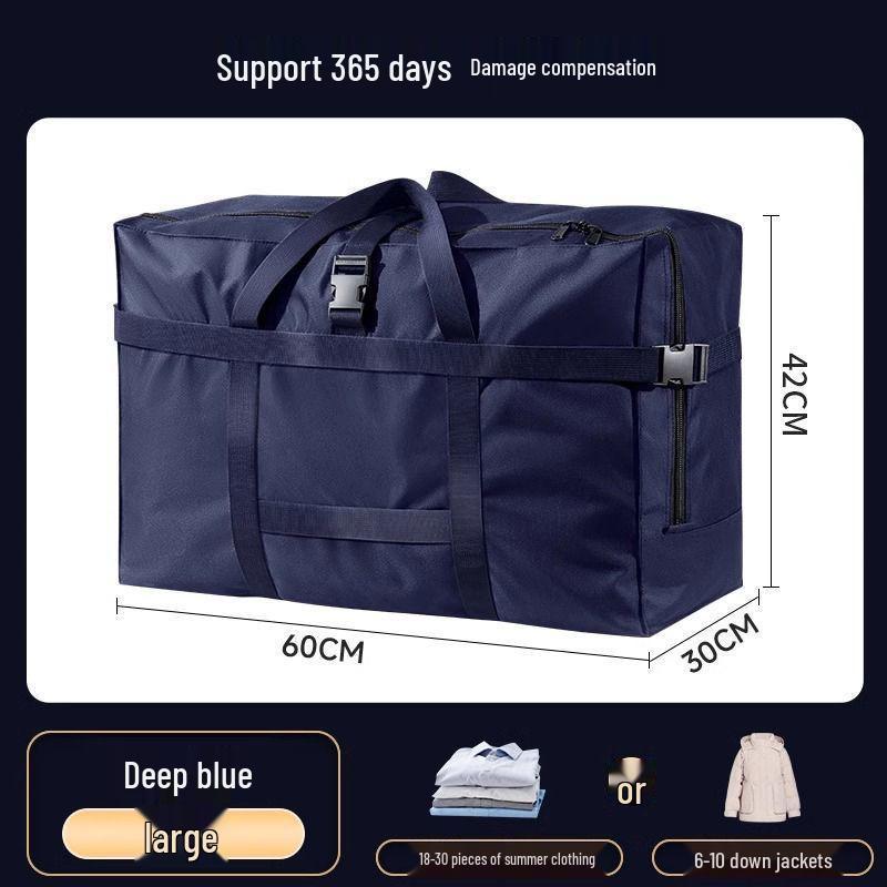 Durable Oxford Cloth Moving & Storage Bag - Large Capacity, Thickened for Travel & Quilt Organization