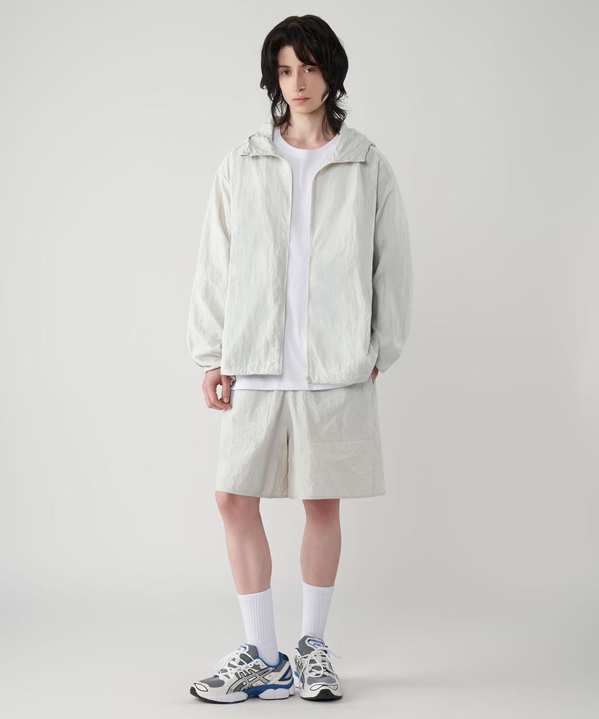 Untapped Studio [Set Up] 2-Way Nylon Windbreaker + Nylon Shorts Set-Up