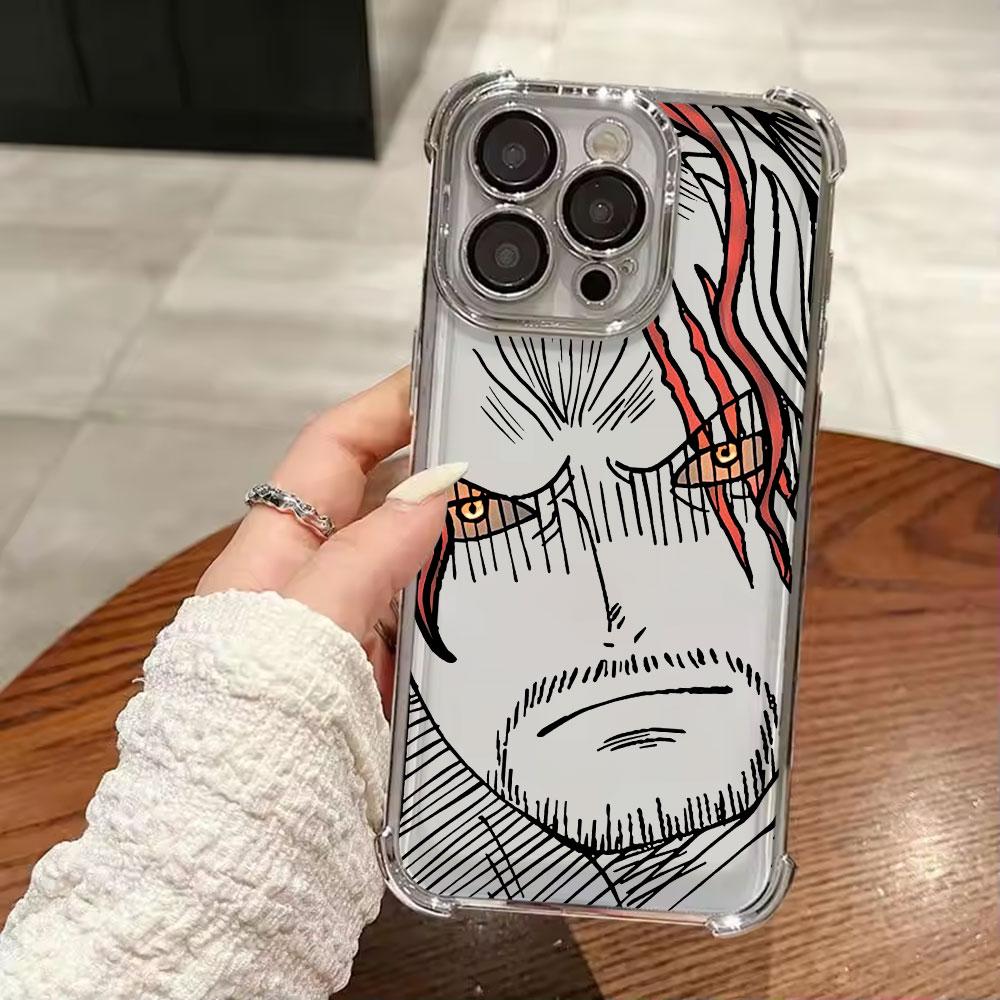 One Anime Piece Characters Soft Funda For iPhone 17 Pro 16 15 14 13 12 11 Pro Max Case 17 Plus 17E 16E 17Air Silicon Phone Cover