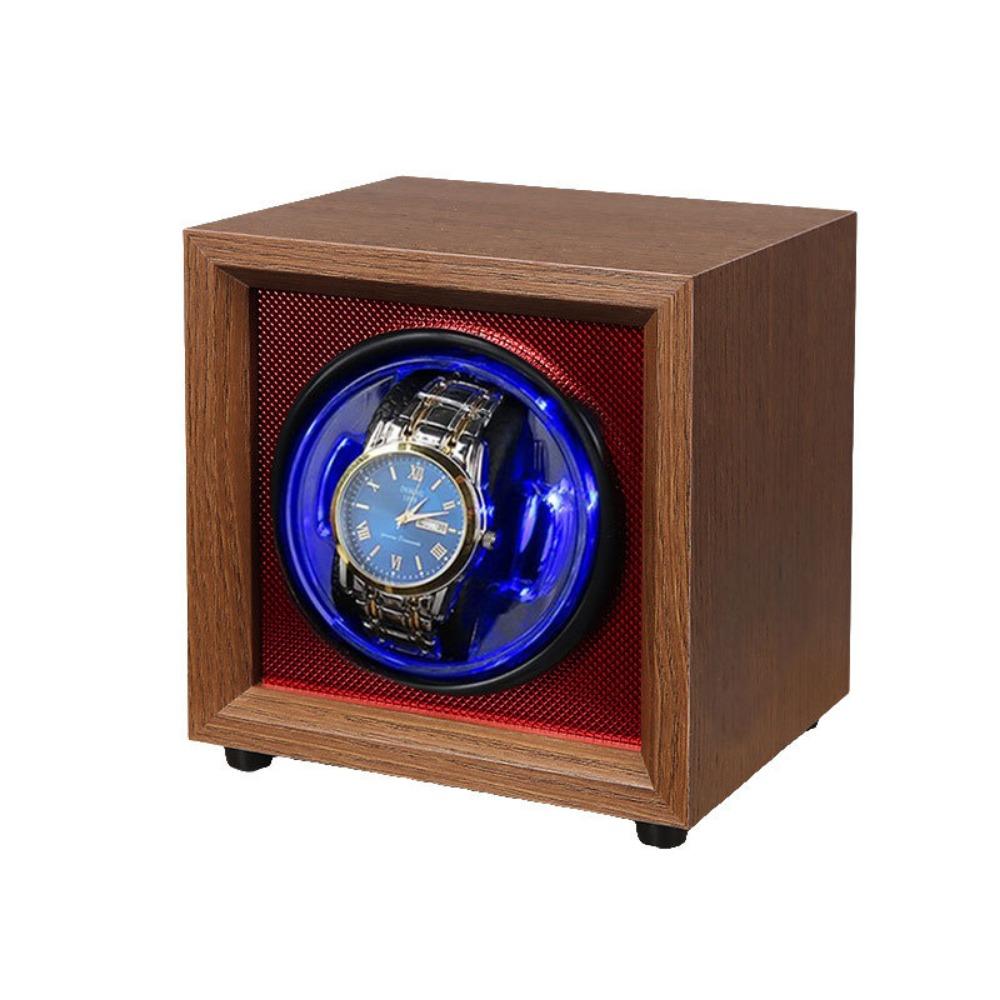 Hochwertige 1-Schlitz-Automatikuhrenbox mit Uhrenschrank Uhr Aufbewahrungsbox