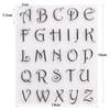 1pcs Alphabet Letter Number Silicone Clear Seal Stamp DIY Scrapbooking Embossing Photo Album Decorative Paper Card Craft