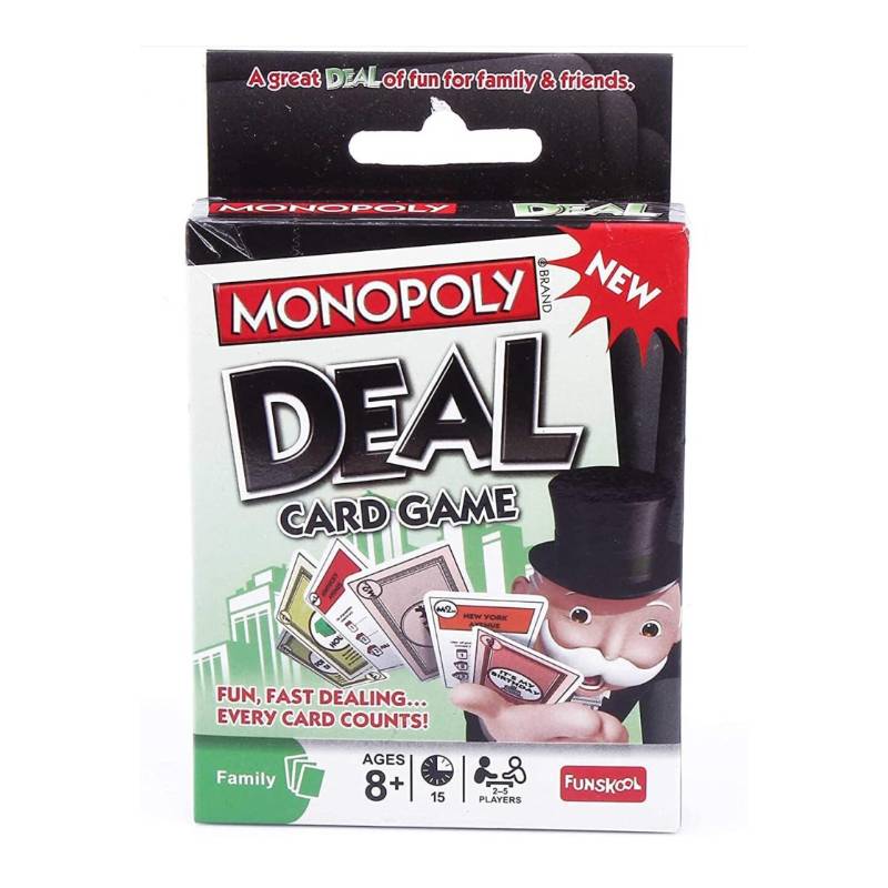 Deal Monopoly Card Board Games Props Family Party Paper Toy Fuuny Gift Kids