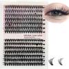 Eyelash Book: Large Capacity False Eyelashes Pack with 640 Clusters in 30D/40D/50D Styles