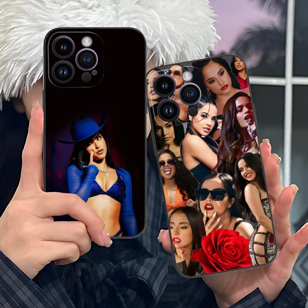 Fashion Becky G Matte TPU Mobile Phone Case for iPhone 17 16 15 14 13 12 11 X XR XS 8 7 Air Pro Max Plus Mini Colorful Cover