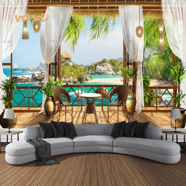 

Окна, горное дерево, ткань, большой гобелен, настенный гобелен в стиле бохо, колдовство, хиппи, домашний декор, эстетическое украшение 230X150cm