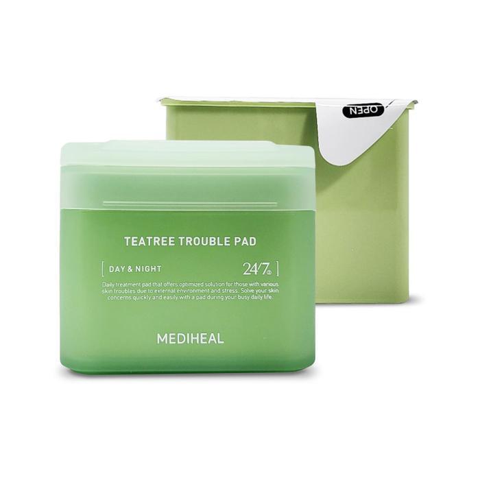 

Mediheal Tea Tree Trouble Pads 100 Sheets + 100 Sheets (Refill) 1 Set Ss (37863141) 1 piece