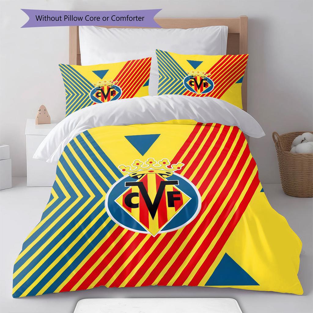 Villarreal Bedding Quilt Set Quilt Cover Pillowcase Home Decoration Birthday Gift (1 * duvet cover + 2 * pillowcase, without core)