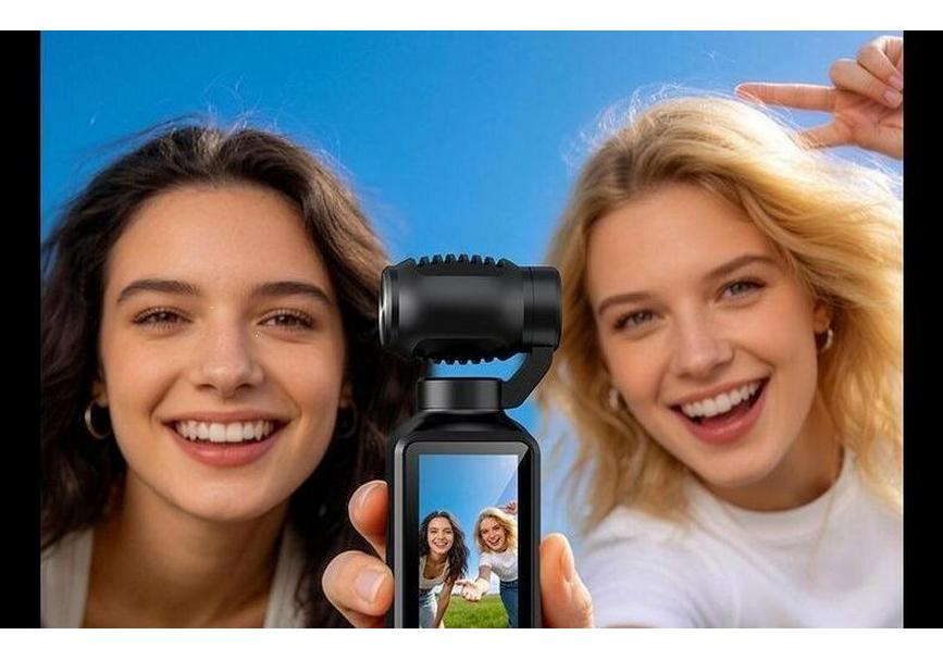 Dopamine HD Pocket Gimbal Camera - Anti-Shake Outdoor Sports Vlog Recorder