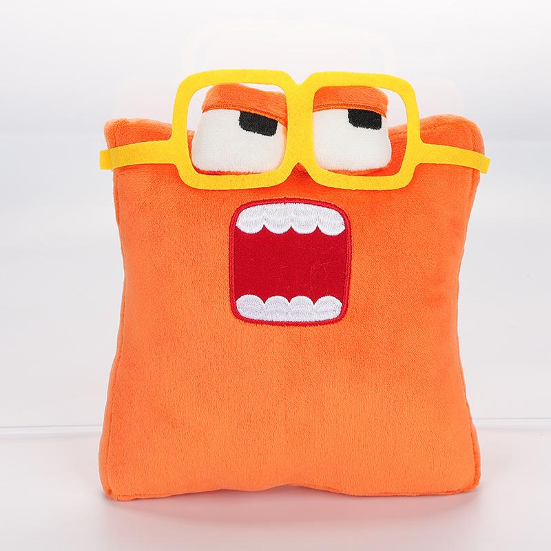 Puppe Alphabet Lore Shape Knowledge Series Plüsch Wurfkissen Erleuchtung Shape Knowledge Doll