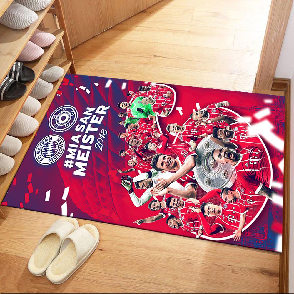 Bayern Munich Floor Mat Design for Game Room Decorate room Entryway Living Rooms Antislip Carpet Office home decor