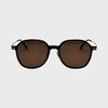 [UNISEX] Square Combination Sunglasses Black HTA01