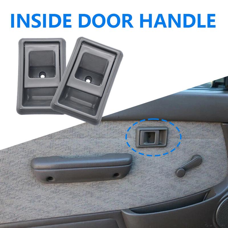 2 pieces For Toyota Tacoma 4Runner 1995-2000 Front Left Right Side Interior Car Door Handle 69206-04010 69205-04010