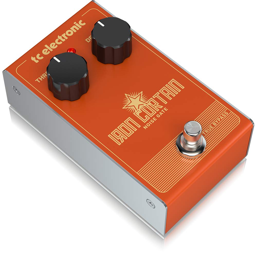 Tc Electronic Analog Noise Gate Pedal Guitar Effector Analog Circuit Design Simple Operation True Bypass IRON CURTAIN NOISE GATE