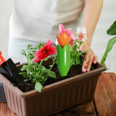 Tulipánový samozavlažovací hrot Systém pomalého uvolňování pro zavlažování Vložka do květináče Automatický zavlažovač pro pokojové a venkovní rostliny