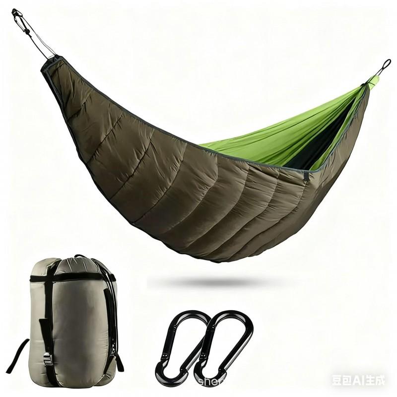 Portable Camping Hammock Sleeping Bag Lightweight Warm Outdoor Hiking Backpacking