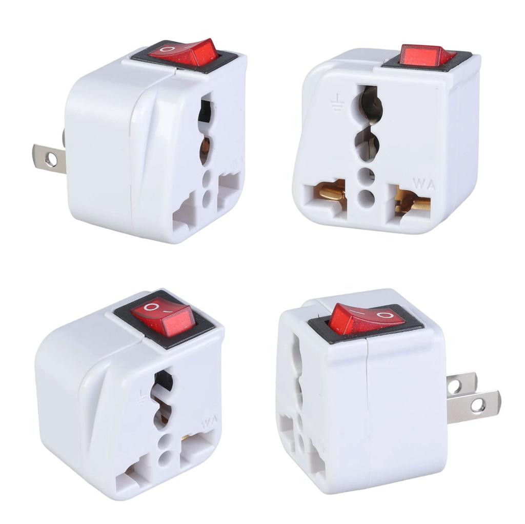 Universal Travel Adapter Power Converter Adapter Travel Plug Adapter Travel Power Converter ABS for International Use