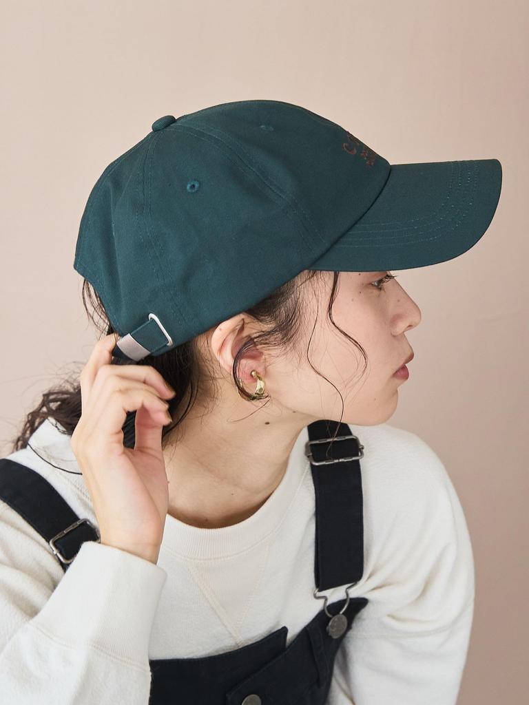 New Color Logo Embroidered Cap 76856000004 6900 FREE [Cohen] Available! DK.GREEN(69)