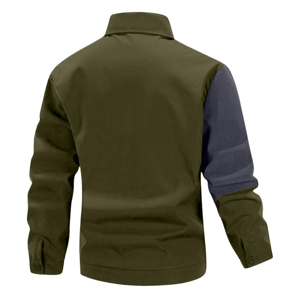 Men'S Loose Jacket Fashionable Multi Pocket  Jacket