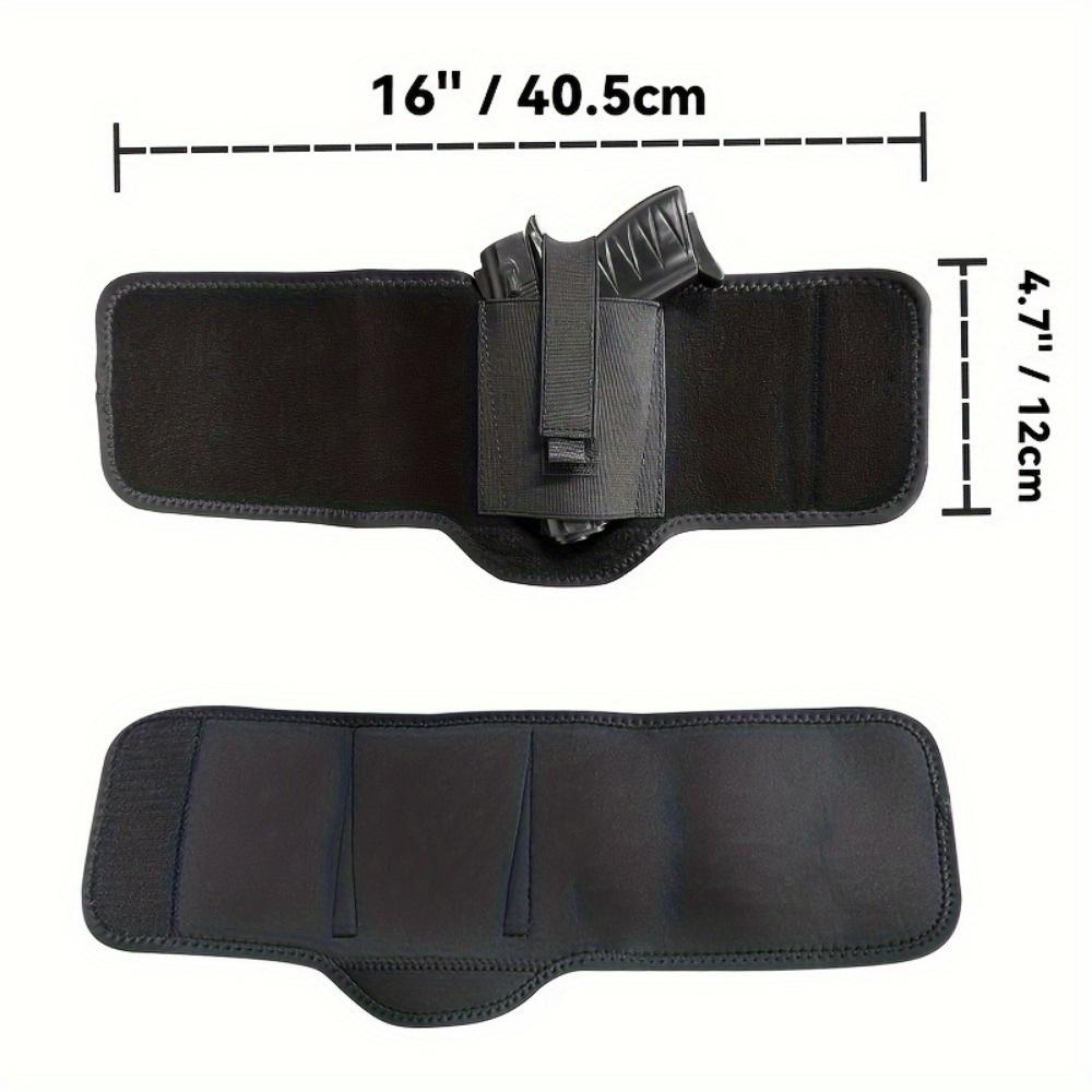 Neoprene Ankle Holster With Padding For Concealed Carry, Spare Magazine Pouch & Extra Elastic Secure Strap For Concealment For Women Men