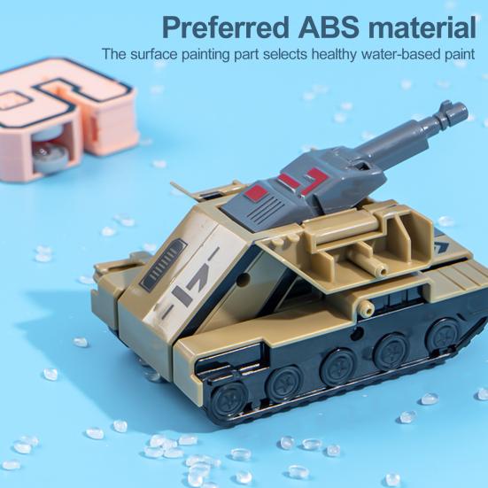 Ρομπότ Παιχνίδι Συμπαγές Παιδικό Ψηφιακοί Αριθμοί Μεταμορφούμενο Ρομπότ Φιγούρα Δράσης Εκπαιδευτικό Παιχνίδι για Παιδιά Δώρο