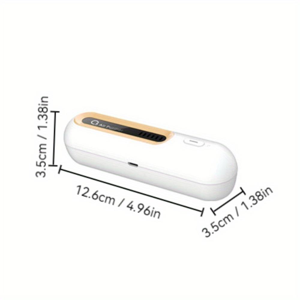 1pc Mini USB Refrigerator Purifier,Portable Rechargeable Refrigerator Purifier Reusable,Refrigerator Purifier, Suitable for Refrigerators,Cars,Closets