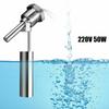 Horizontal Tank Liquid Float Switch Water Level Sensor Stainless Steel 50W 220V