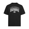 Loose Fit Sports Casual Fitness Solid Color Letter Graffiti Gradient Cyber Logo Fashion Versatile Short Sleeve T-Shirt 6011123-001