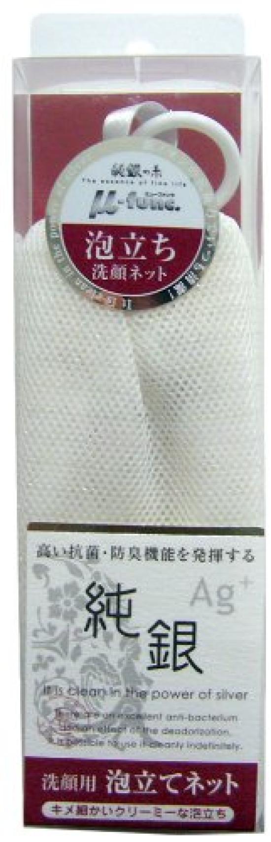 

Nippon Kogyo Silver Foaming Face Wash Net белый