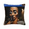 There is Motion at Your Front Tung Tung Sahur Drooling Money Pillow Cover Soft Cushion Cover Pillow Case For Home Decoration