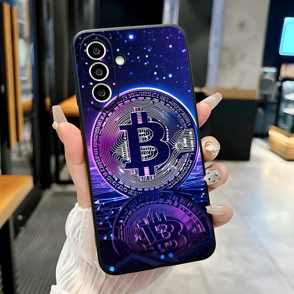 

Bitcoin Phone Case For Samsung S25 Plus S20 S20 Plus S22 Ultra S23 FE S21 Plus S21 Ultra Soft Cover Samsung S23 Ultra