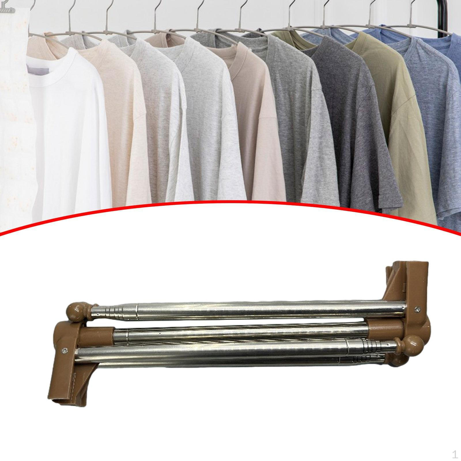 

Складная вешалка для одежды, напольная сушилка для использования в помещении коричневый